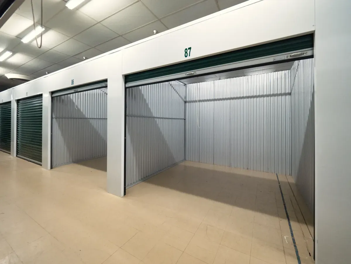 Indoor storage units opened at Corsicana,TX self storage facility.