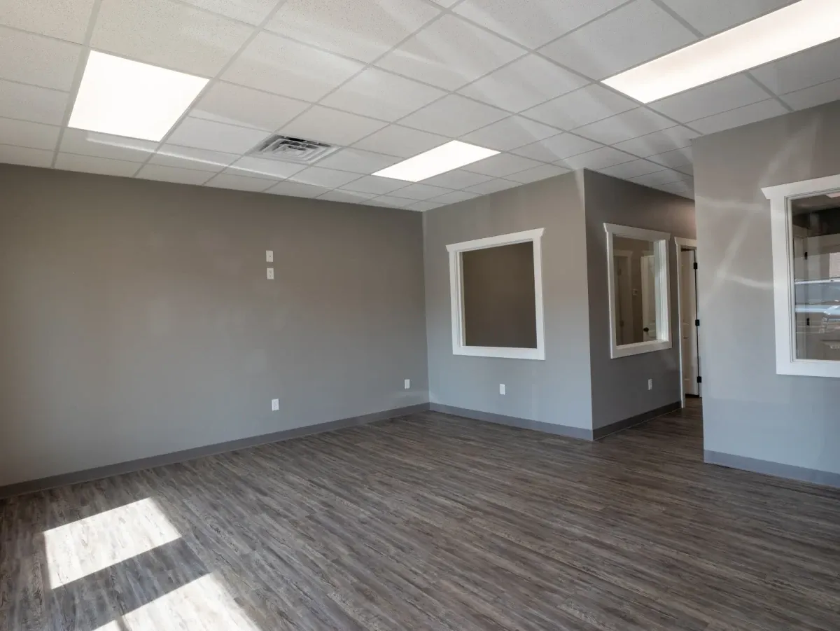 Interior of office at Bullard, TX self storage facility.