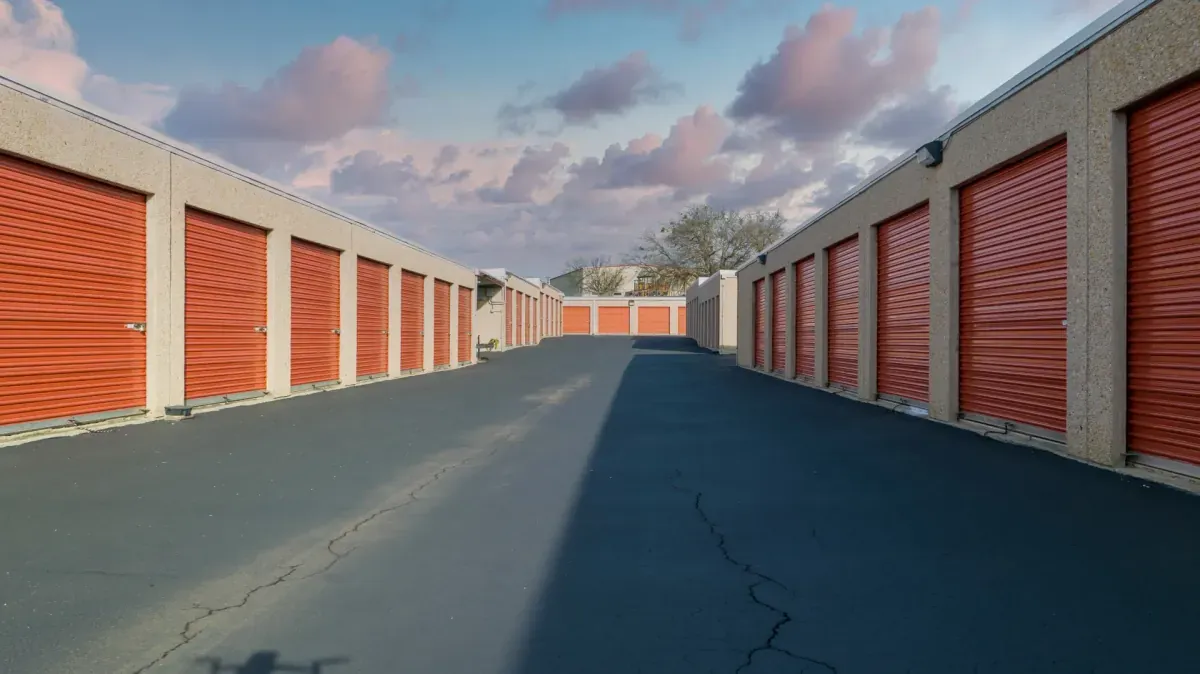 Outdoor storage units at Copperas Cove, TX facility.