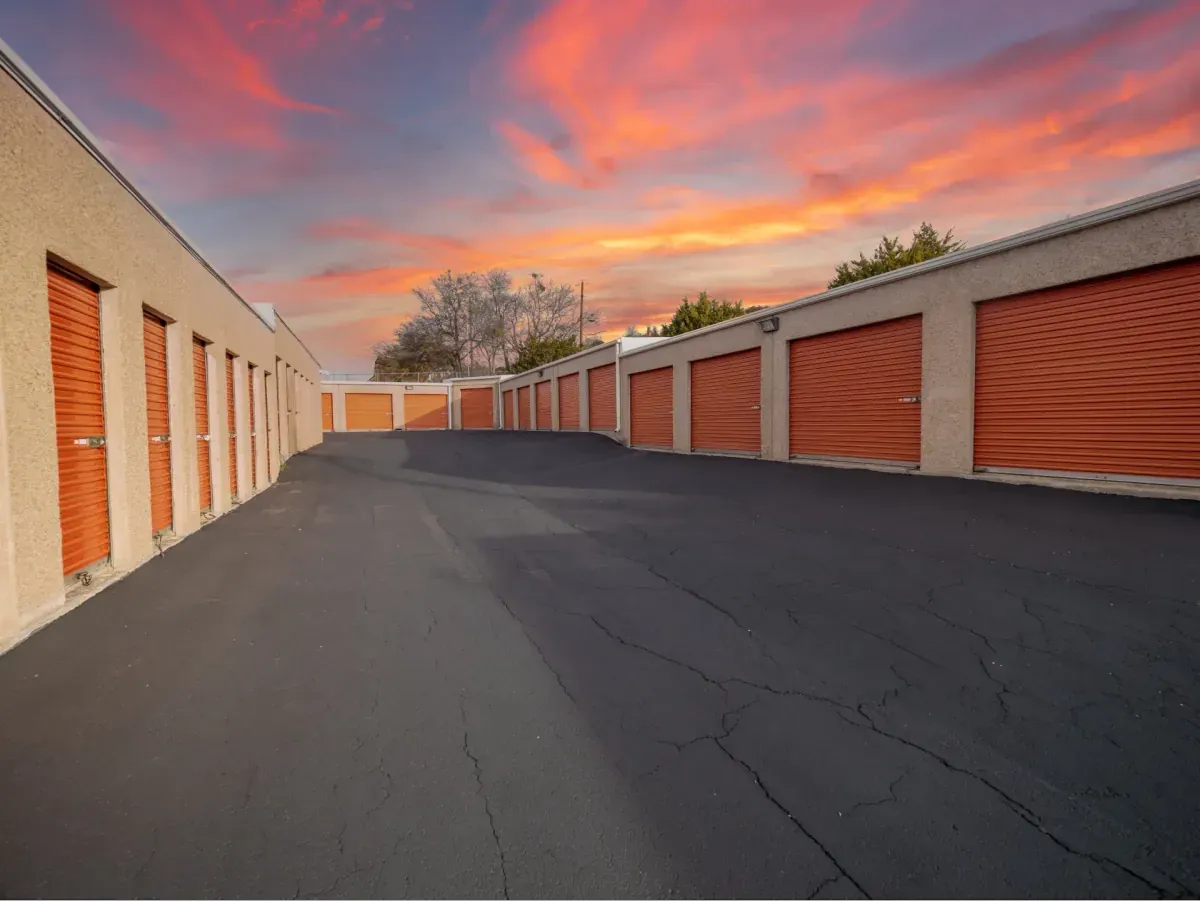 Exterior storage units at Copperas Cove, TX facility.