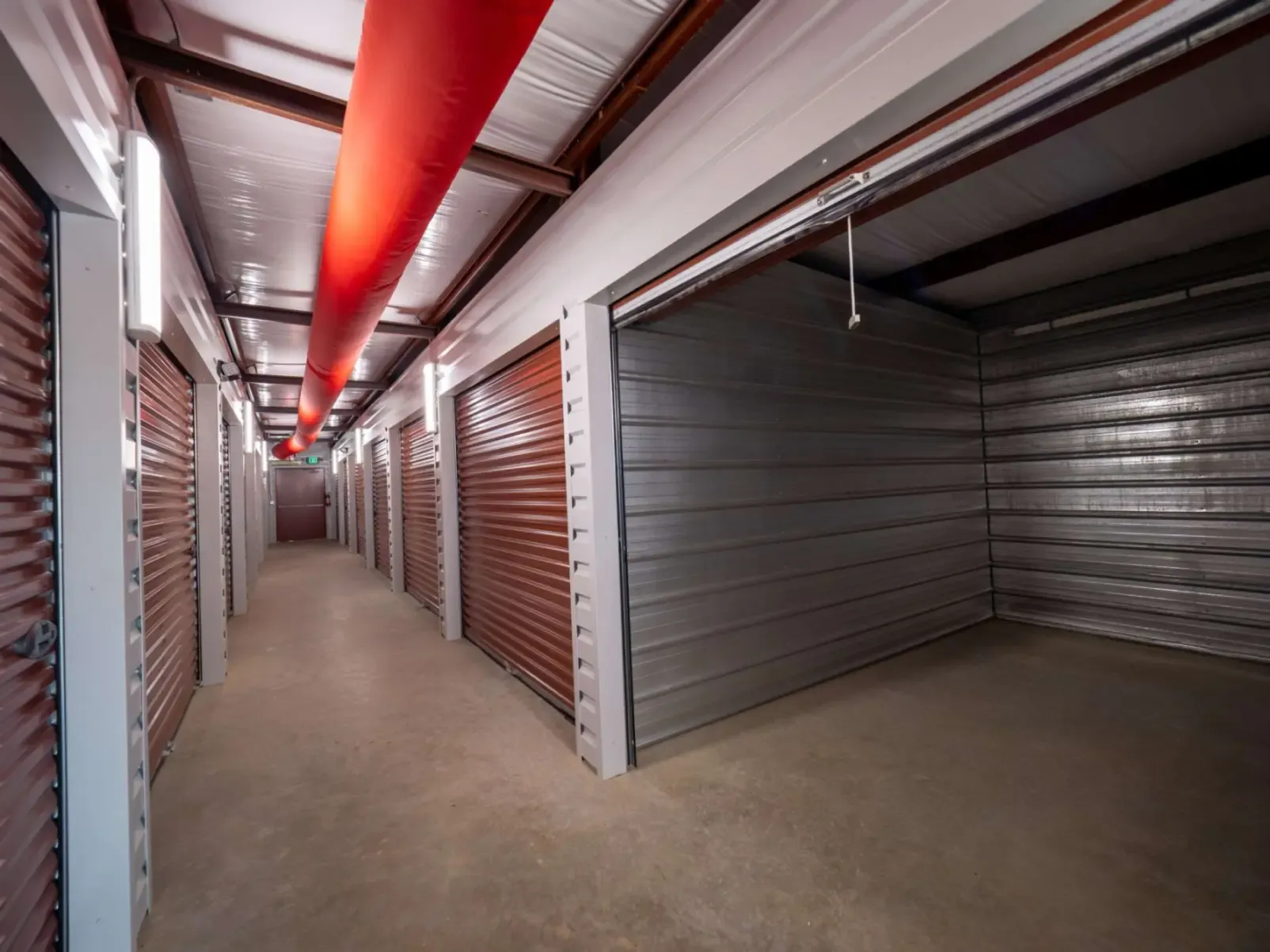 Outdoor storage at Hockley, TX self storage facility.