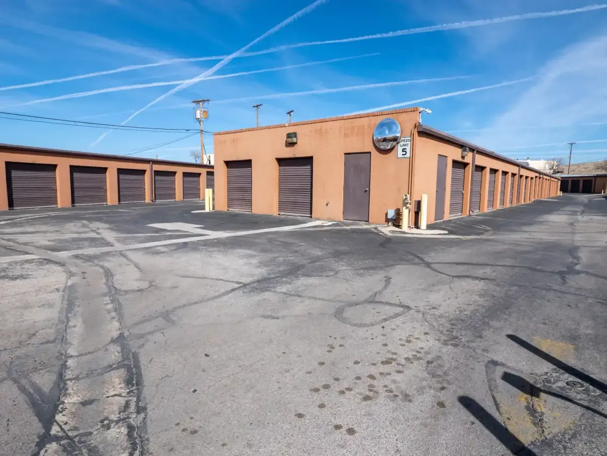 Outdoor storage at El Paso, TX Remcon Circle facility.
