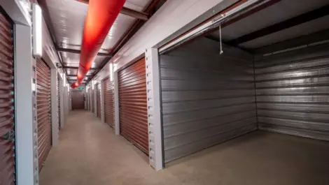 Outdoor storage at Hockley, TX self storage facility.